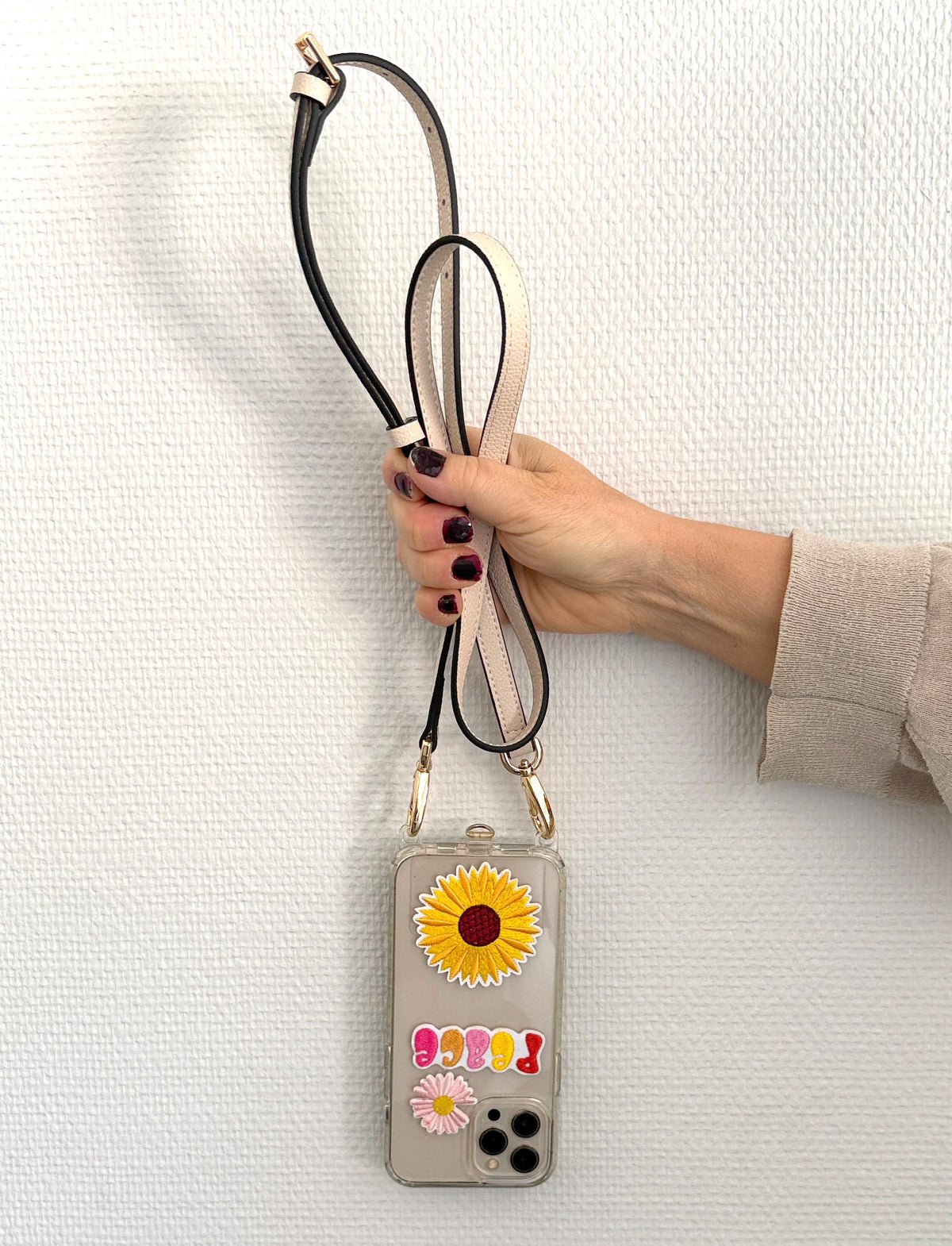 Galina Leather Strap Near White Gold