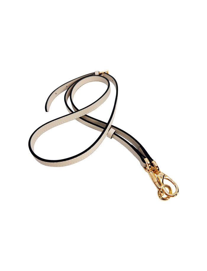 Galina Leather Strap Near White Gold