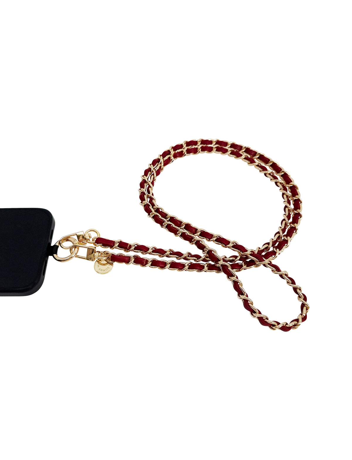 Dolores Chain Strap Red Gold