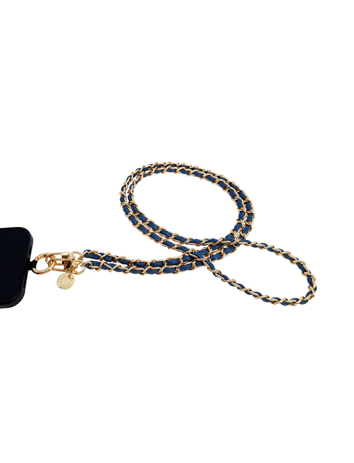 Dolores Chain Strap Blue Gold