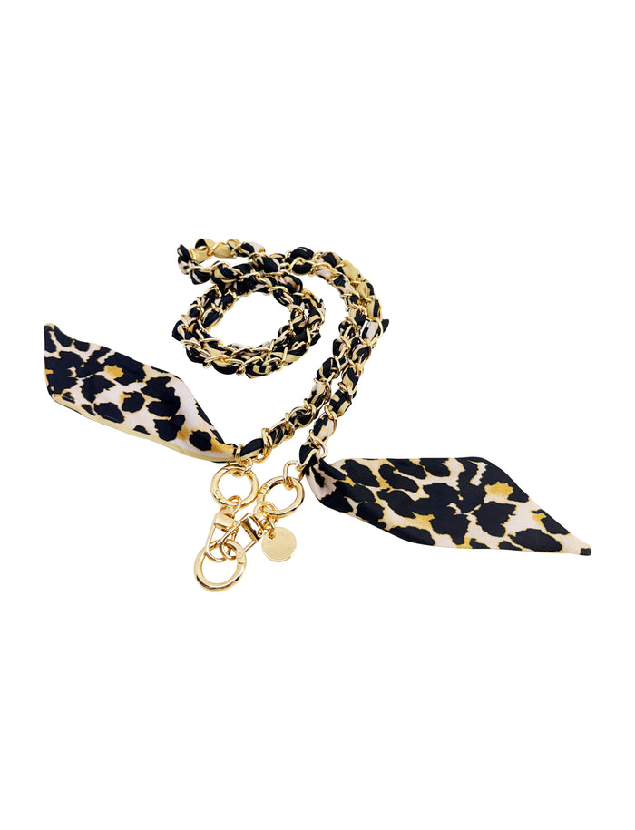 Lee Scarf Strap 125 Leo Brown