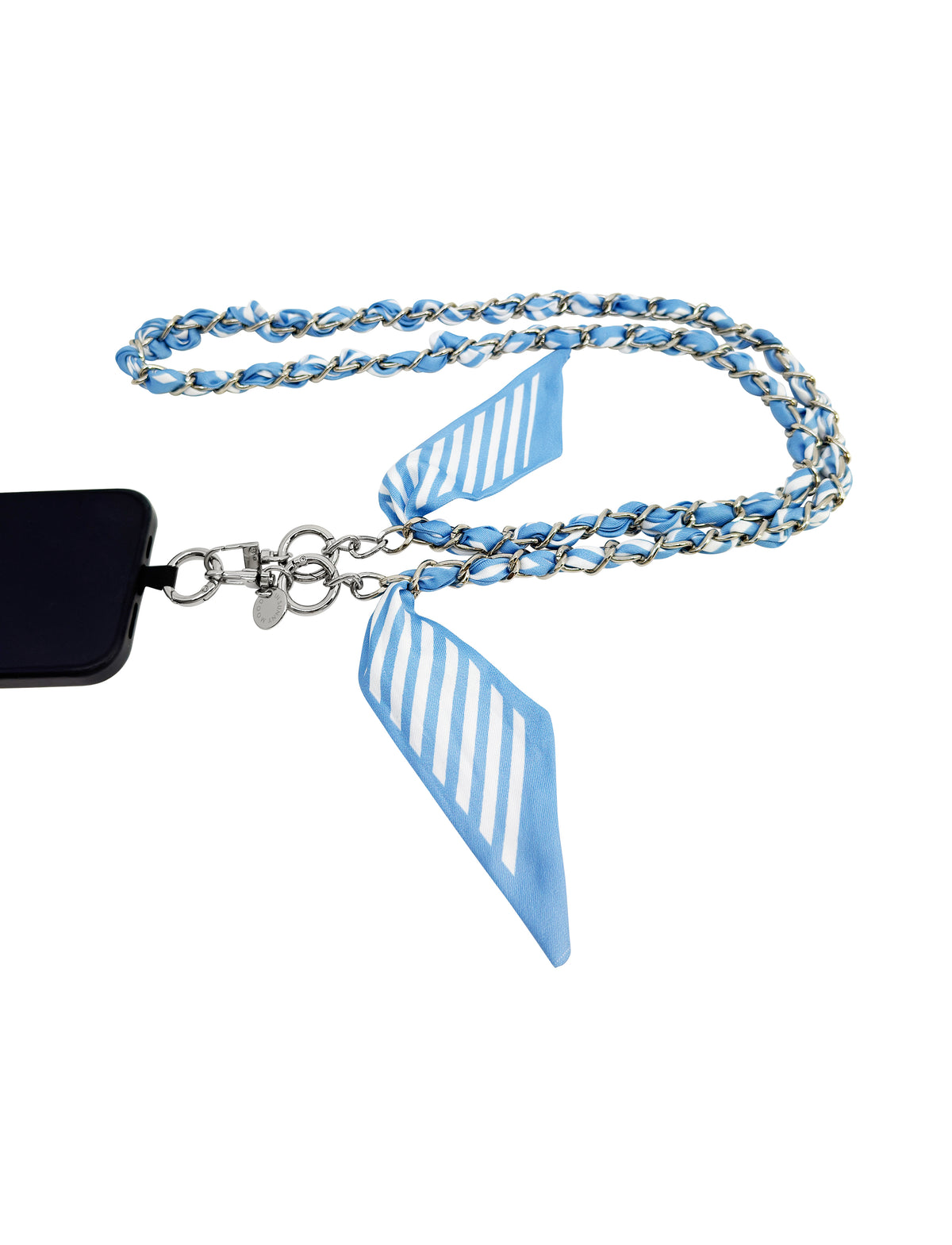 Lee Scarf Strap 125 Blue Stripe