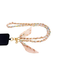 Lee Scarf Strap 125 Pale Pink