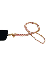 Dolores Chain Strap Pink Gold