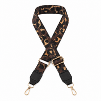 Wide Webbing Strap Camo Brown 140