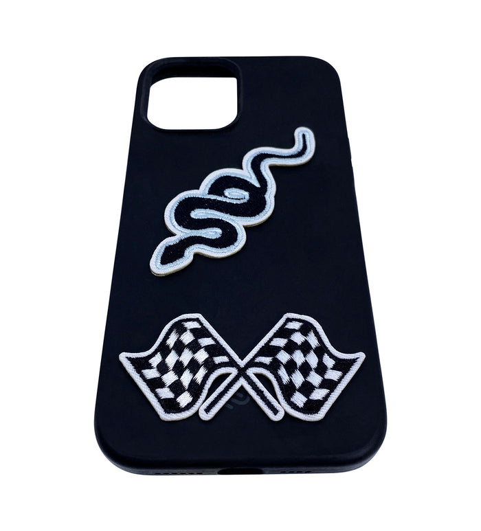 Sticker Snake Race BW
