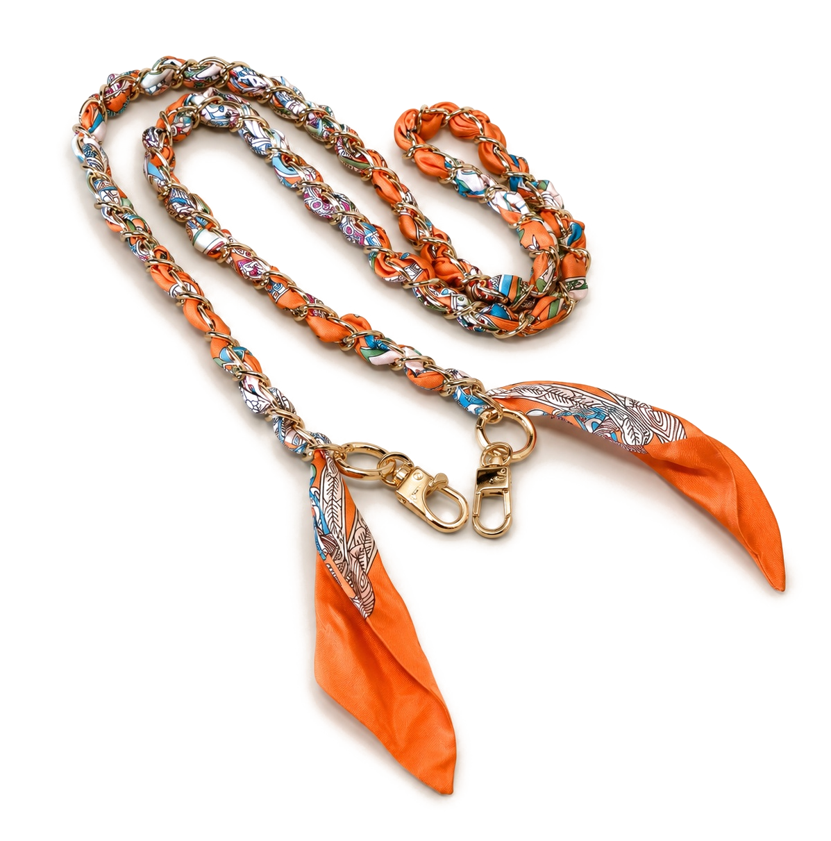 Lee Scarf Strap 125 Orangina Mix