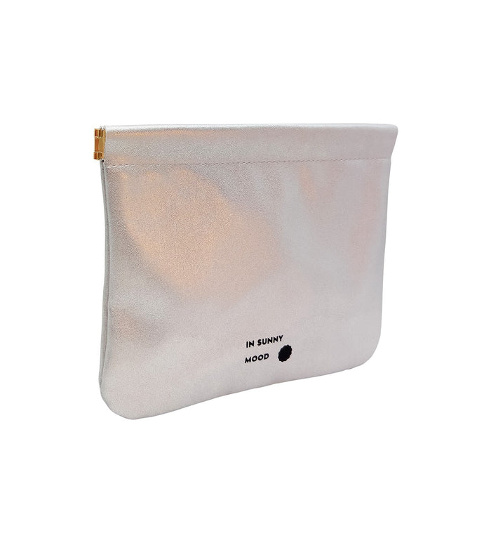 Sunny Snap Pouch Med Silver